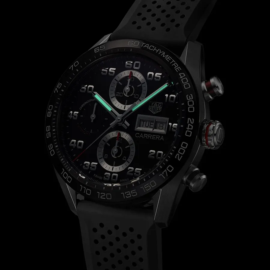 TAG Heuer Carrera 44mm Chronograph Black Dial, Ref. CBN2A1AA.FT6228, view 7