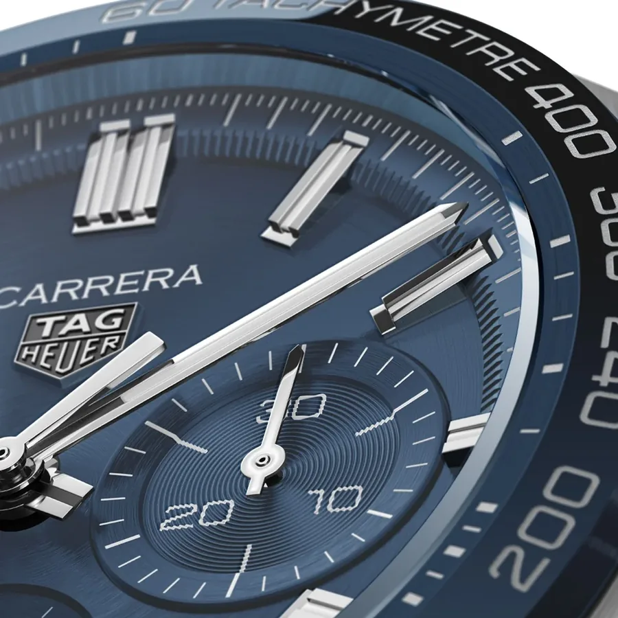 TAG Heuer Carrera 44mm Chronograph Blue Dial, view 8