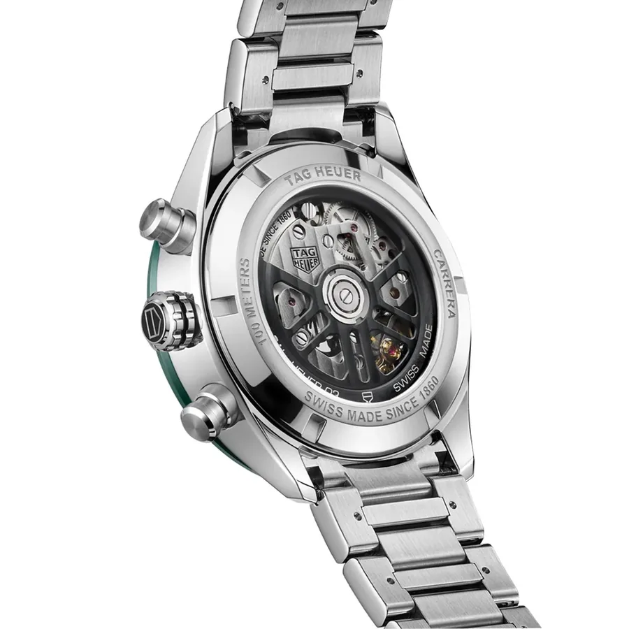 TAG Heuer Carrera 44mm Chronograph Green Dial, Ref. CBN2A1N.BA0643, view 5