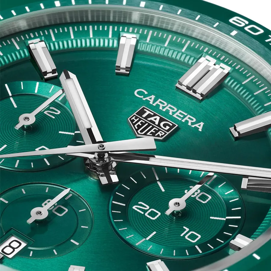 TAG Heuer Carrera 44mm Chronograph Green Dial, Ref. CBN2A1N.BA0643, view 8