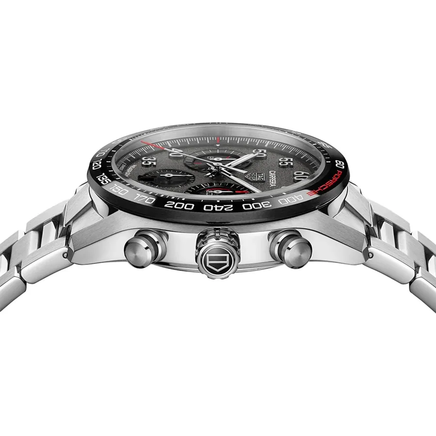 TAG Heuer Carrera 44mm Chronograph Grey Dial, view 4