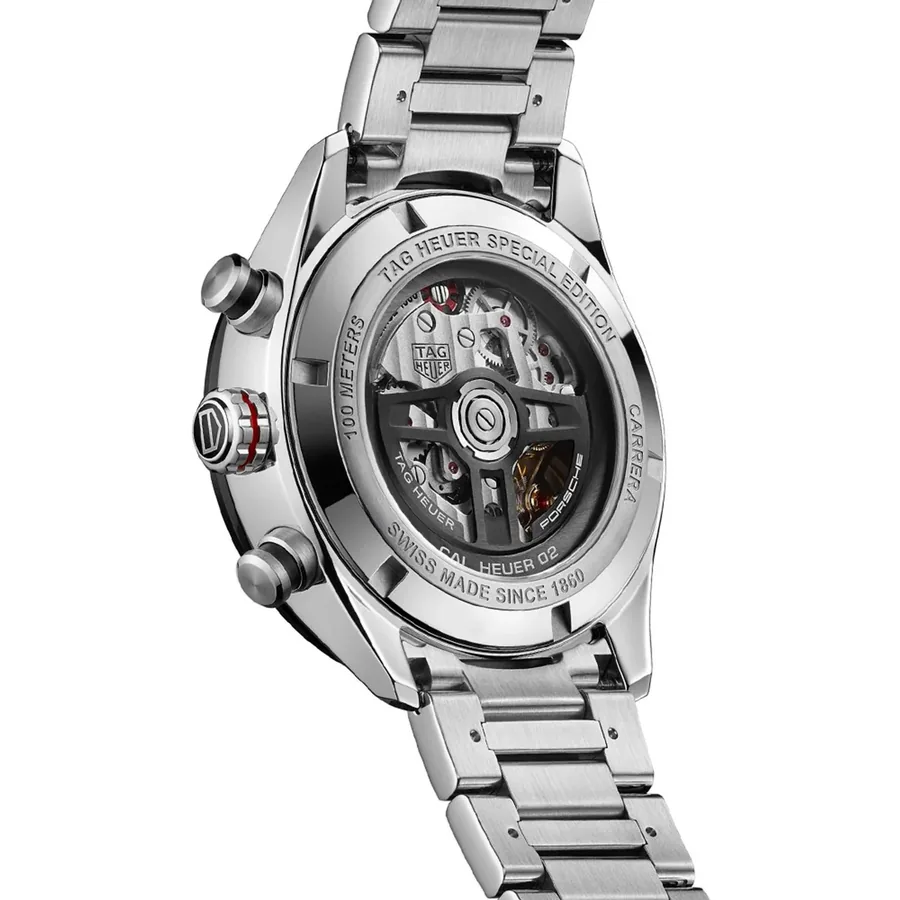 TAG Heuer Carrera 44mm Chronograph Grey Dial, view 5