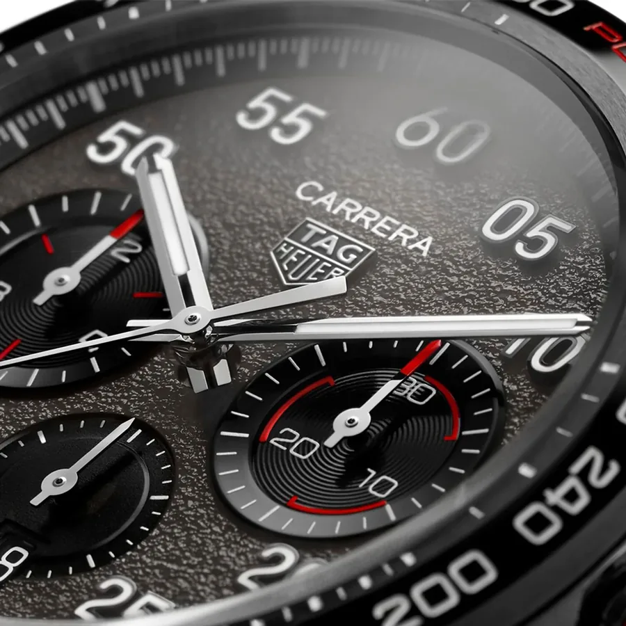 TAG Heuer Carrera 44mm Chronograph Grey Dial, view 7