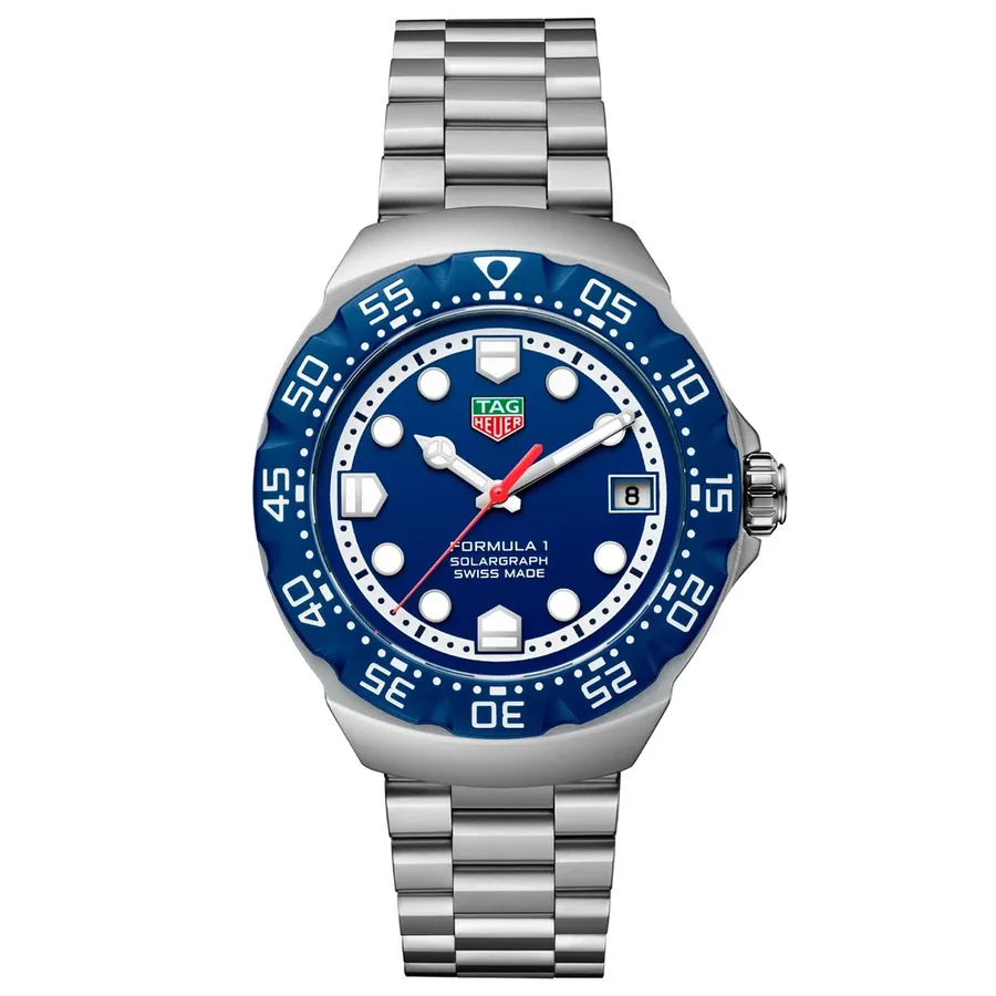 TAG Heuer Formula 1 38mm Solar Blue Dial, front view