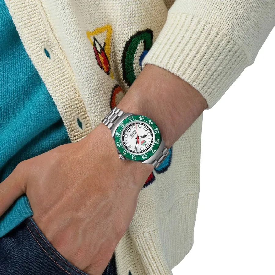 TAG Heuer Formula 1 38mm Solar White Dial, Silver-Tone Stainless Steel Bracelet, Ref. WBY111E.BA0042, view 2
