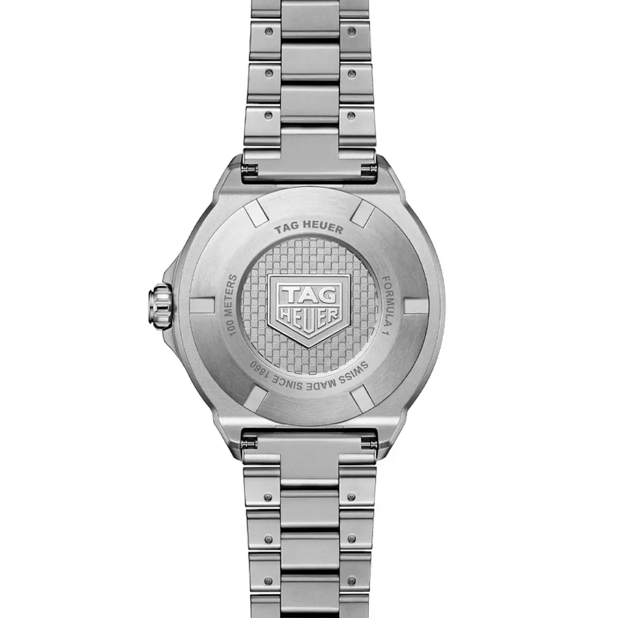 TAG Heuer Formula 1 38mm Solar White Dial, Silver-Tone Stainless Steel Bracelet, Ref. WBY111E.BA0042, view 5
