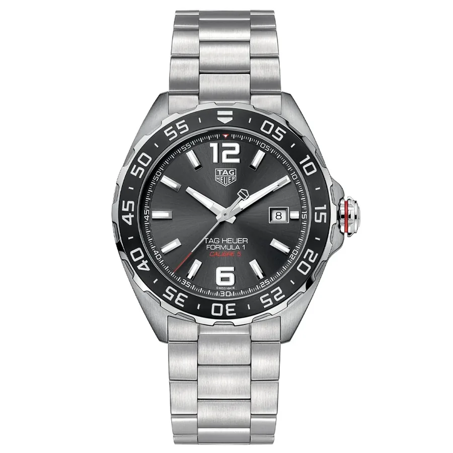 TAG Heuer Formula 1 43mm Chronograph Grey Dial, front view