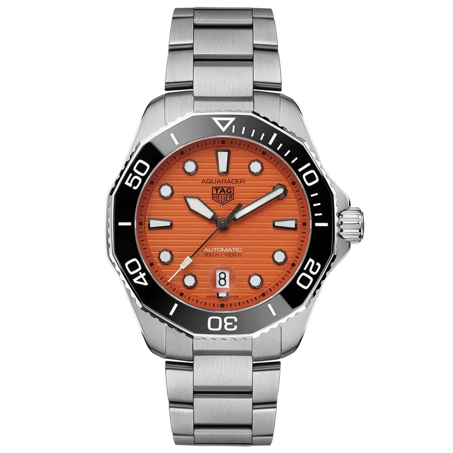 TAG Heuer Formula 1 43mm Chronograph Orange Dial, front view