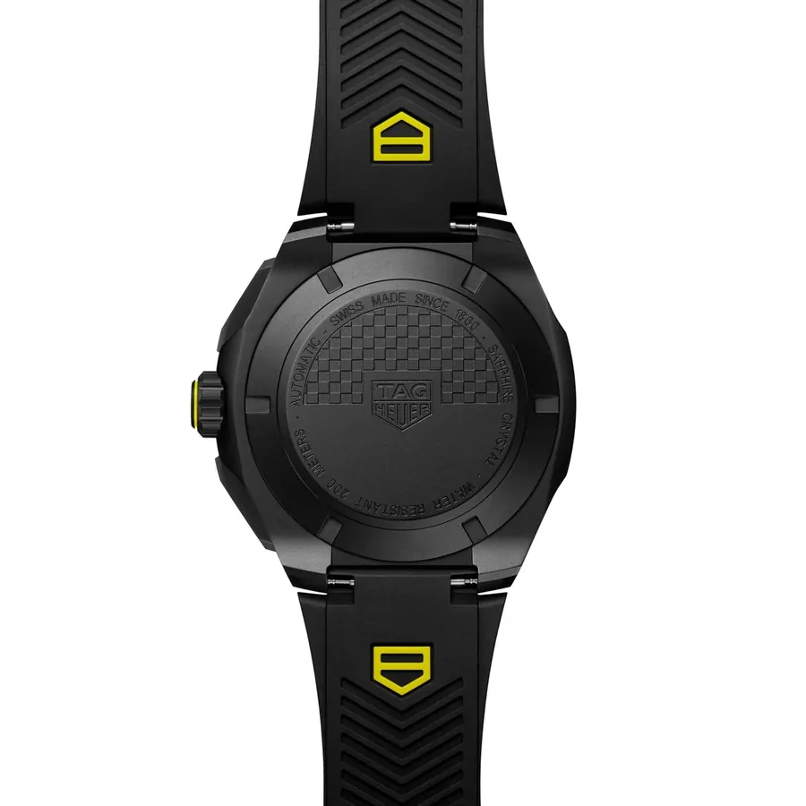 TAG Heuer Formula 1 44mm Chronograph Black Dial, Black Rubber Strap, Ref. CBZ2086.FT8098, view 4