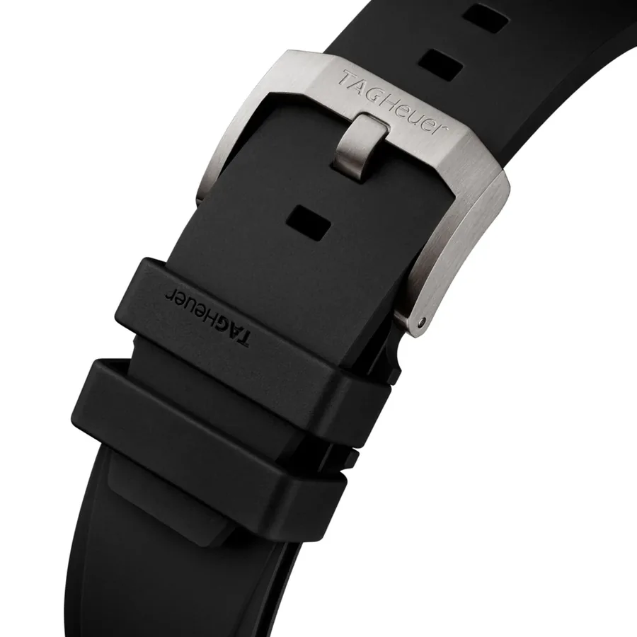 TAG Heuer Formula 1 44mm Chronograph Black Dial, Black Rubber Strap, Ref. CBZ2082.FT8096, view 5