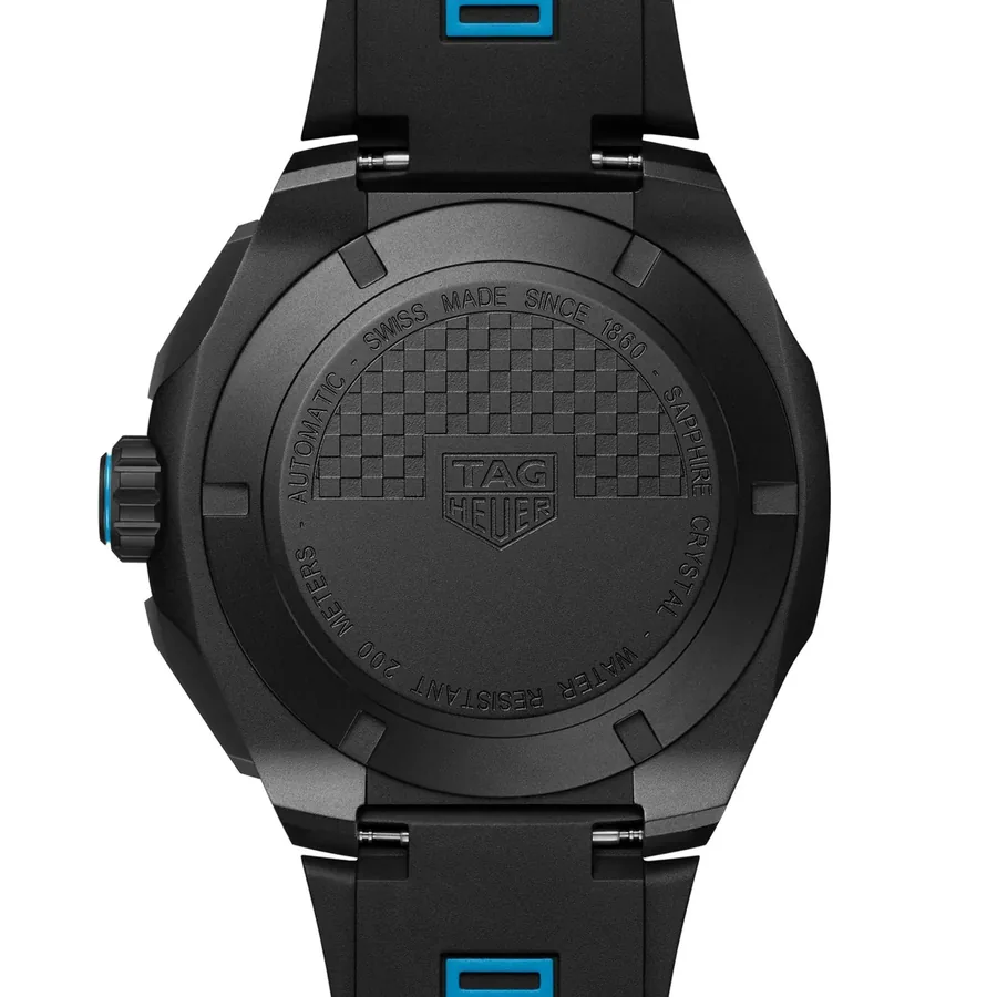 TAG Heuer Formula 1 44mm Chronograph Black Dial, Black Rubber Strap, Ref. CBZ2084.FT8097, view 4