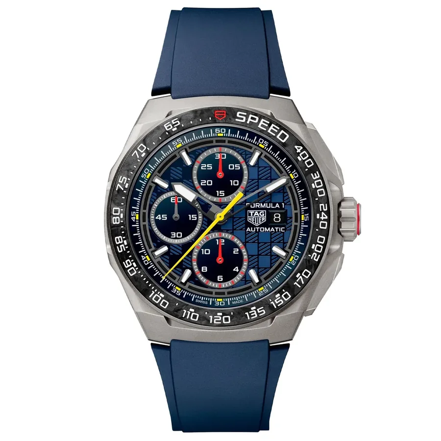 TAG Heuer Formula 1 44mm Chronograph Blue Dial, front view
