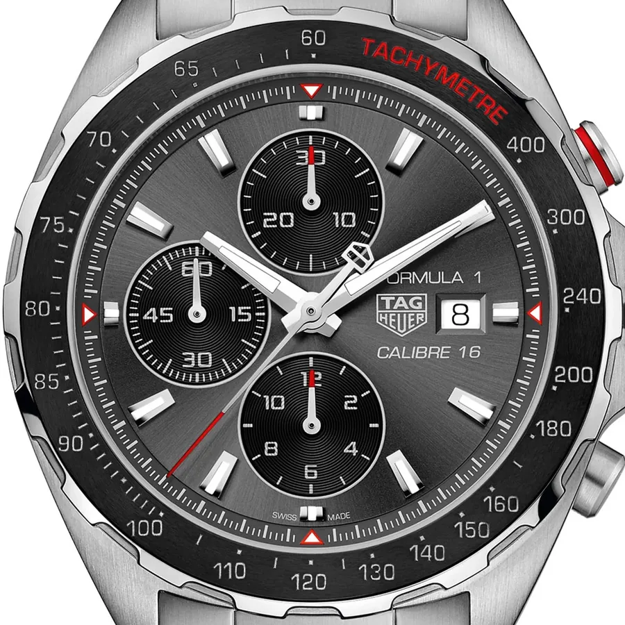 TAG Heuer Formula 1 44mm Chronograph Grey Dial, view 2