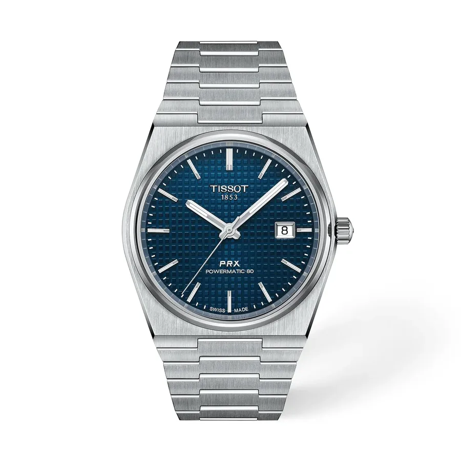 Tissot PRX 40mm, Blue, Powermatic 80, front view
