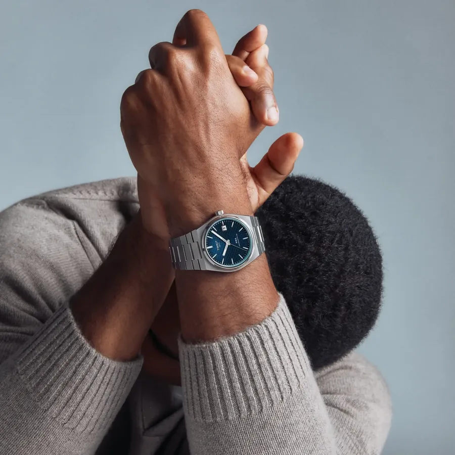 Tissot PRX 40mm, Blue, Powermatic 80, view 5