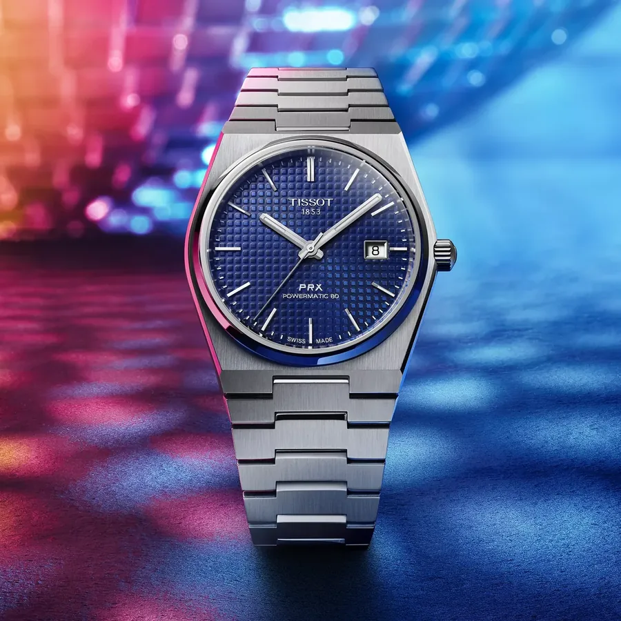 Tissot PRX 40mm, Blue, Powermatic 80, view 7