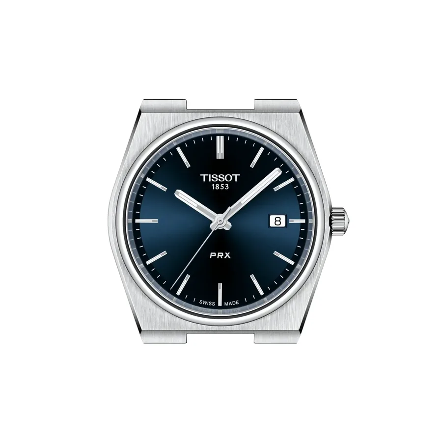 Tissot PRX 40mm, Blue, Swiss quartz, view 4