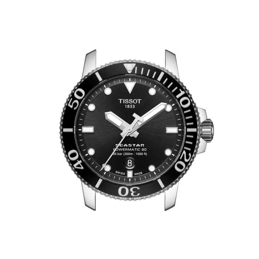 Tissot Seastar 1000 Powermatic 80 43mm, Black dial, view 4