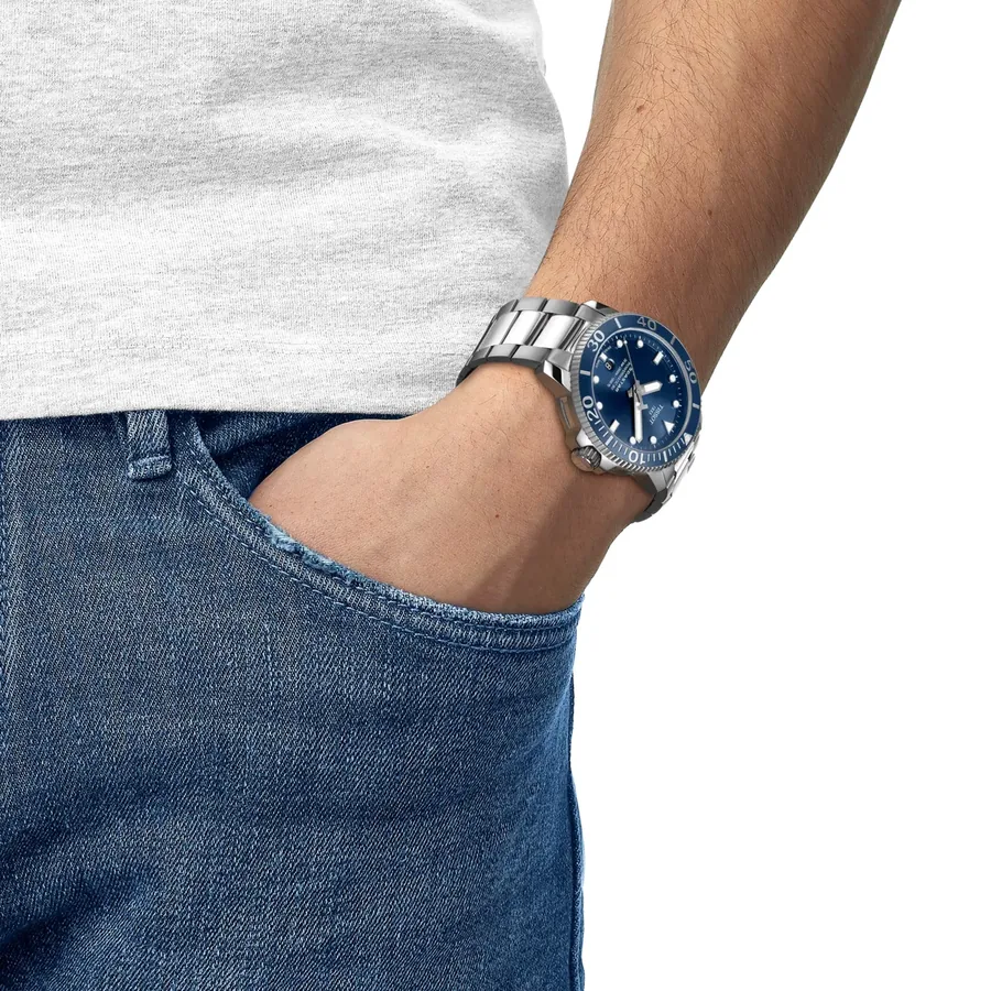 Tissot Seastar 1000 Powermatic 80 43mm, Blue dial, view 5
