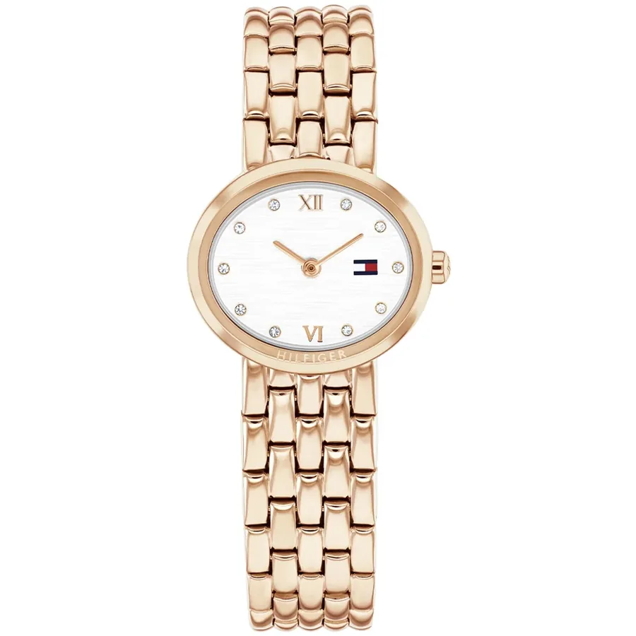 Tommy Hilfiger 25mm White Dial, front view
