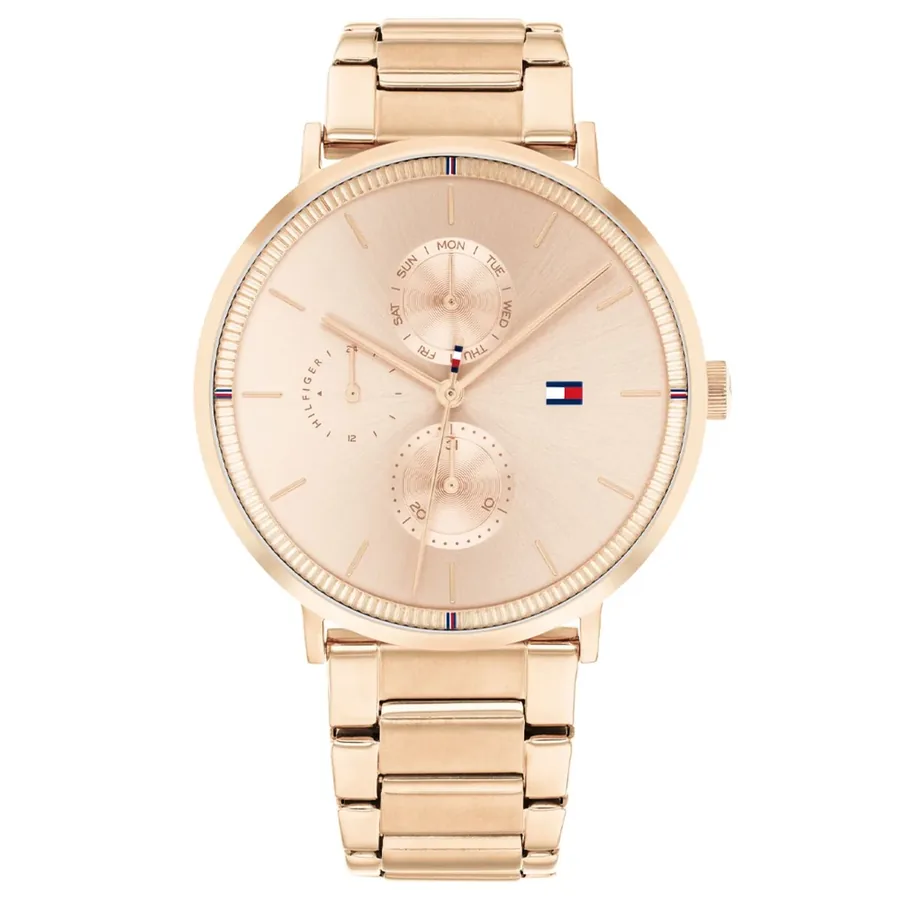 Tommy Hilfiger 38mm Rose Gold Dial, front view