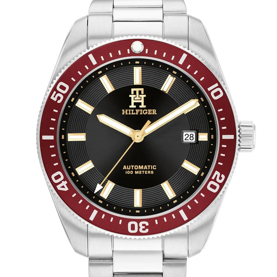 Tommy Hilfiger 40mm Automatic Black Dial, view 2