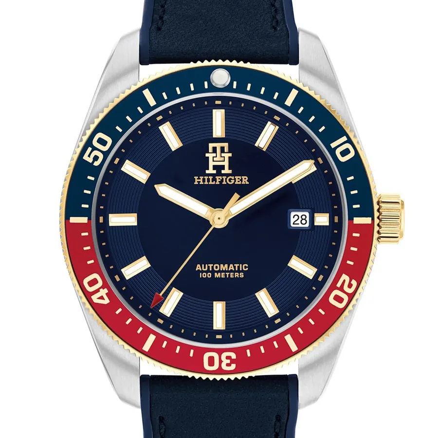 Tommy Hilfiger 40mm Automatic Blue Dial, view 2