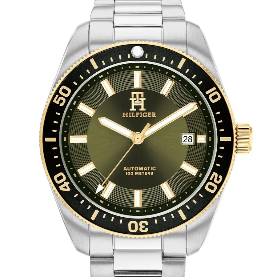 Tommy Hilfiger 40mm Automatic Green Dial, view 2