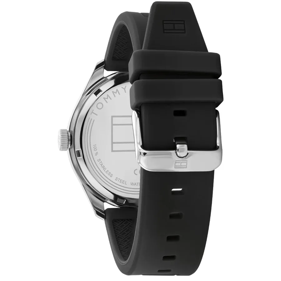 Tommy Hilfiger 45mm Automatic Black Dial, view 4