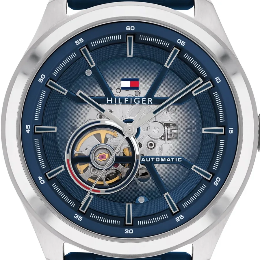 Tommy Hilfiger 45mm Automatic Blue Dial, view 2