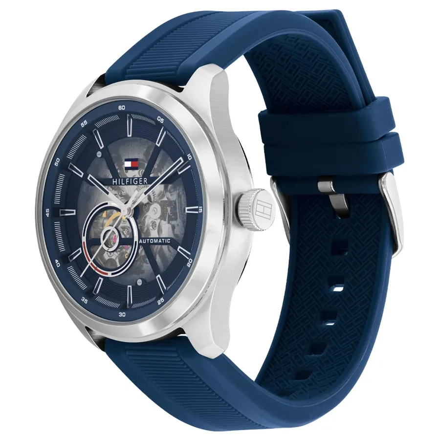Tommy Hilfiger 45mm Automatic Blue Dial, view 3