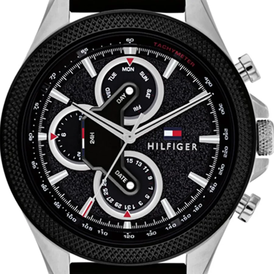 Tommy Hilfiger 46mm Black Dial, view 2
