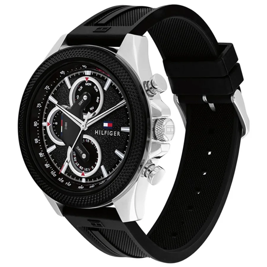 Tommy Hilfiger 46mm Black Dial, view 3