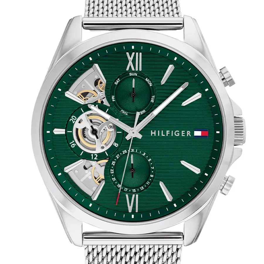 Tommy Hilfiger Baker 44mm Green Dial, view 2