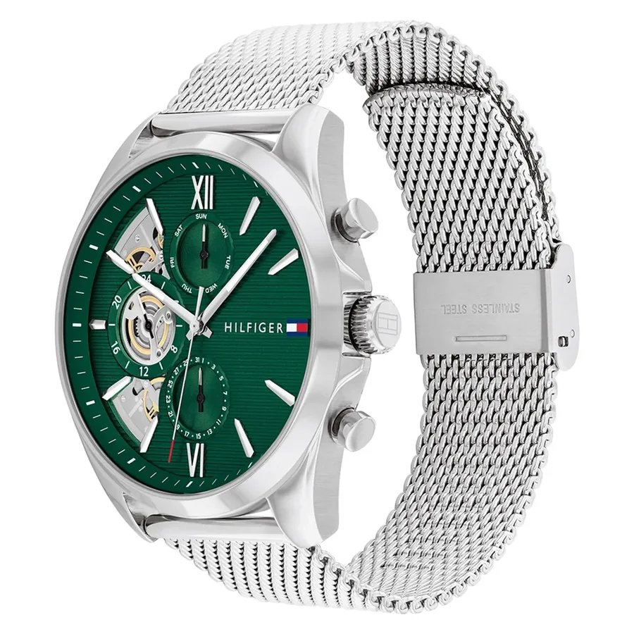 Tommy Hilfiger Baker 44mm Green Dial, view 3