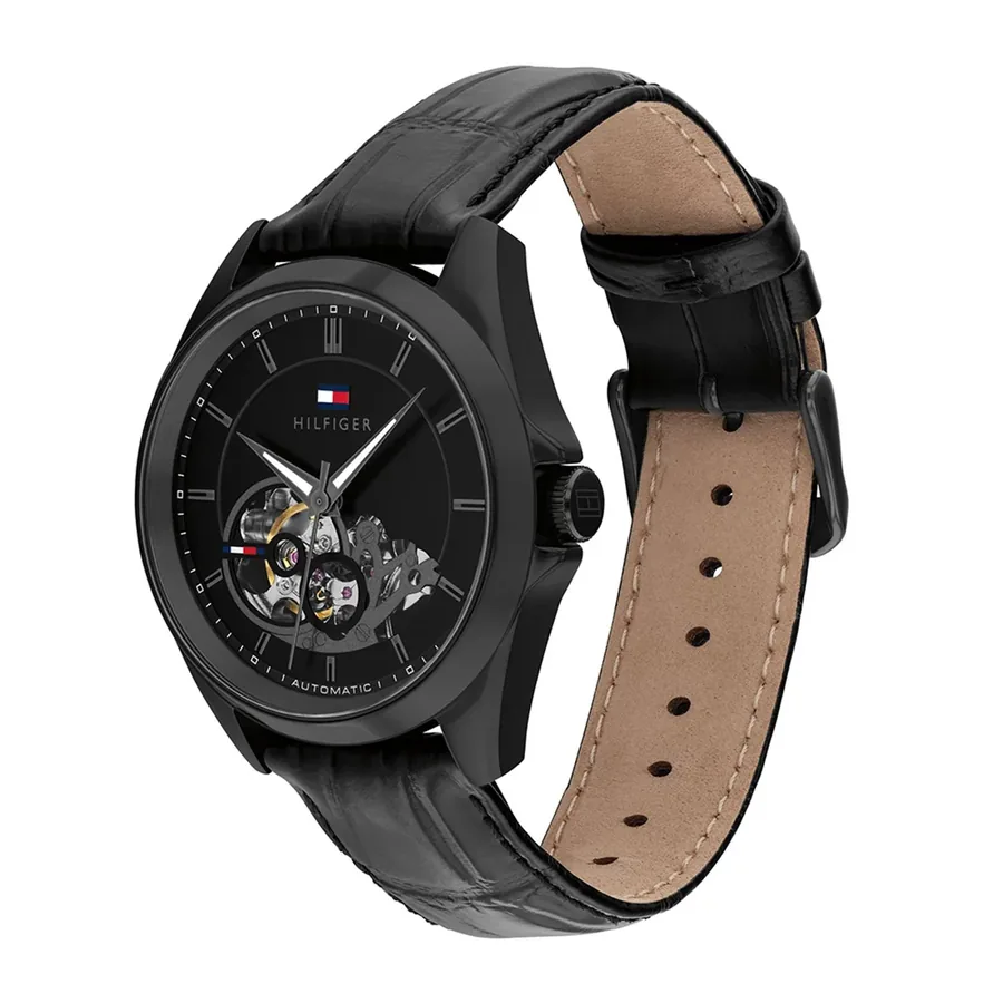 Tommy Hilfiger Baker Automatic 39mm Black Dial, Ref. 1710714, view 3