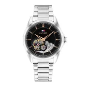 Black dial / Silver-tone