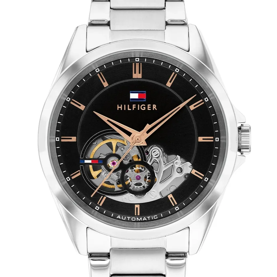 Tommy Hilfiger Baker Automatic 39mm Black Dial, Ref. 1710718, view 2