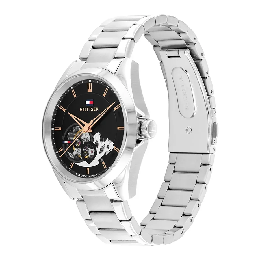 Tommy Hilfiger Baker Automatic 39mm Black Dial, Ref. 1710718, view 3