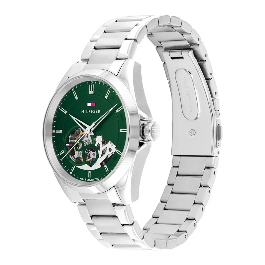 Tommy Hilfiger Baker Automatic 39mm Green Dial, view 3