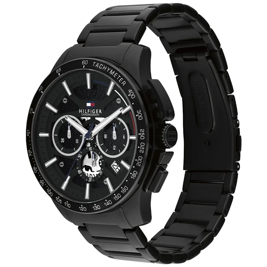 Tommy Hilfiger Bank 44mm Chronograph Black Dial, Ref. 1792262, view 4