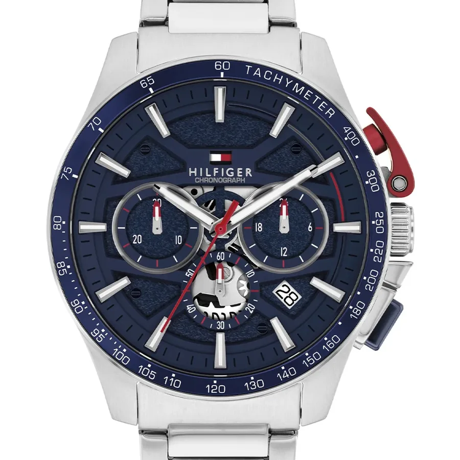 Tommy Hilfiger Bank 44mm Chronograph Blue Dial, Ref. 1792261, view 2
