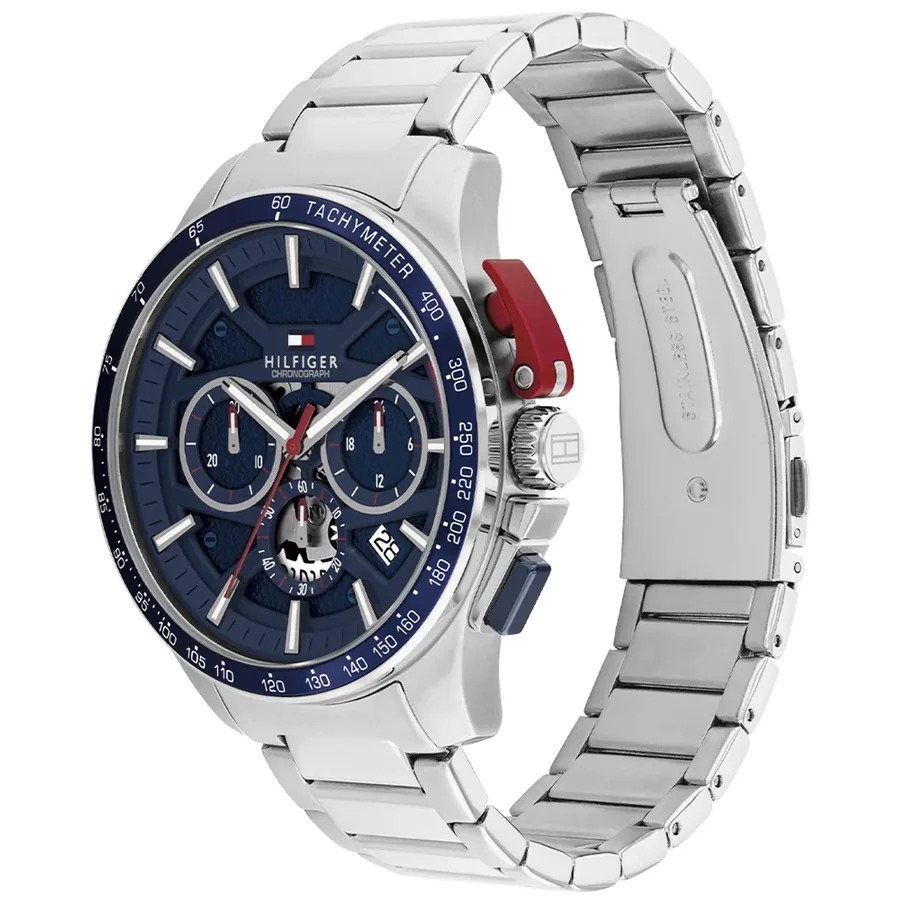 Tommy Hilfiger Bank 44mm Chronograph Blue Dial, Ref. 1792261, view 3
