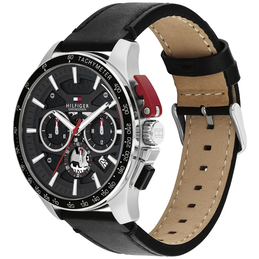 Tommy Hilfiger Bank 44mm Chronograph Black Dial, Ref. 1792258, view 4