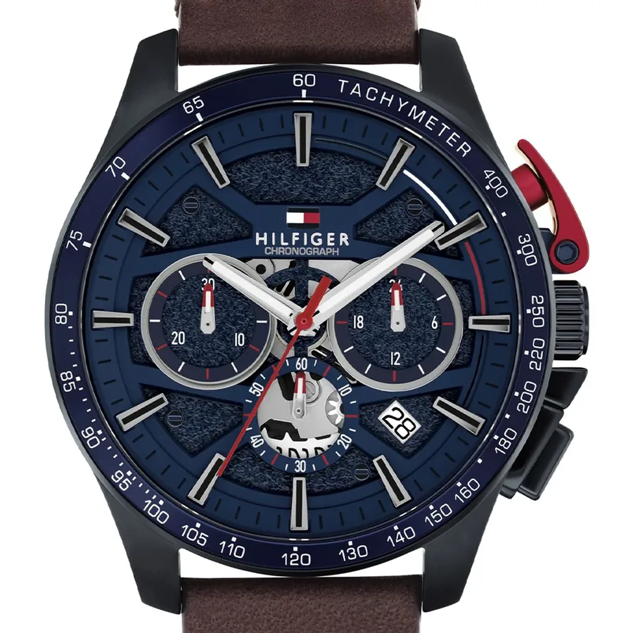 Tommy Hilfiger Bank 44mm Chronograph Blue Dial, Ref. 1792268, view 3