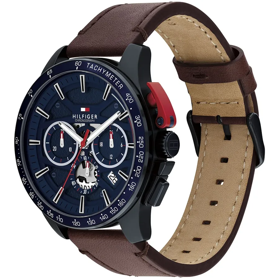 Tommy Hilfiger Bank 44mm Chronograph Blue Dial, Ref. 1792268, view 4