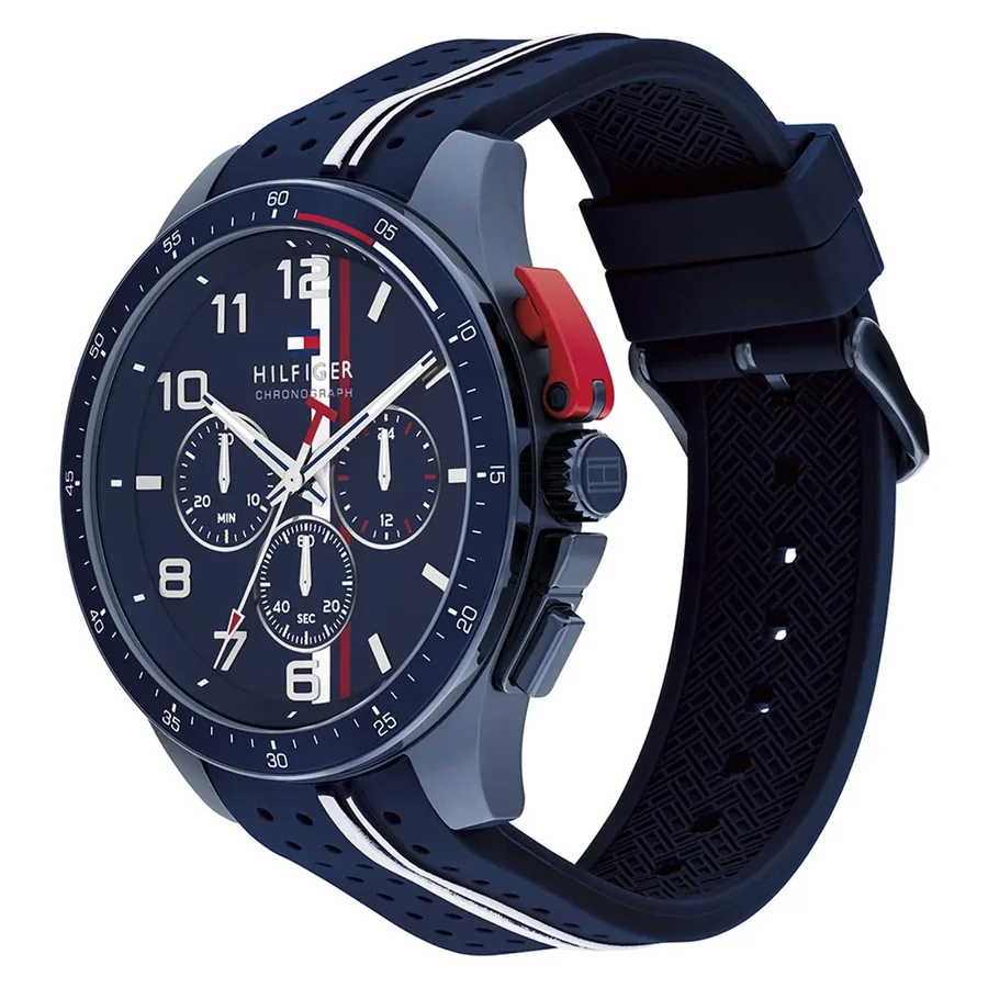 Tommy Hilfiger Bank 46mm Blue Dial, view 3