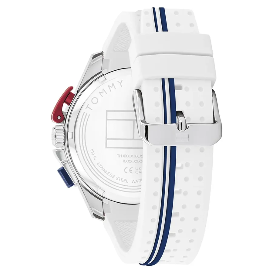 Tommy Hilfiger Bank 46mm White Dial, view 4