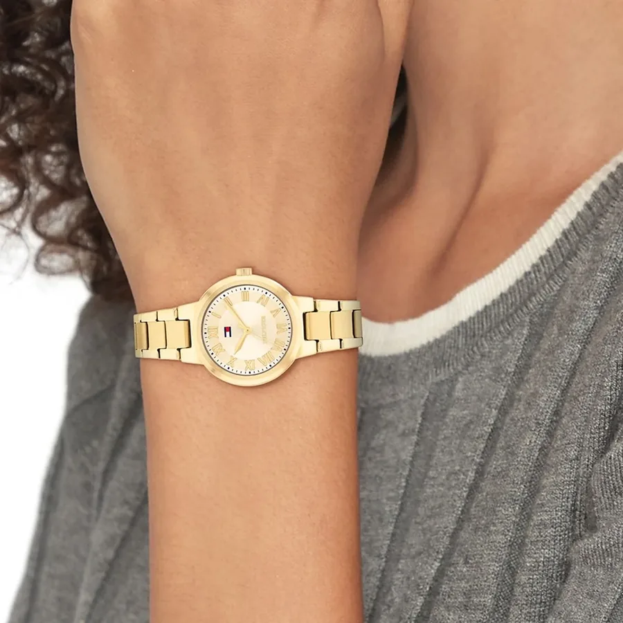 Tommy Hilfiger Becca 28mm Champagne Dial, view 2