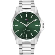 Green dial / Silver-tone